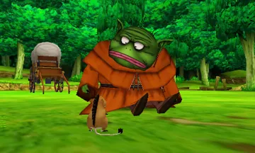 Dragon Quest VIII - Sora to Umi to Daichi to Norowareshi Himegimi (Japan) screen shot game playing